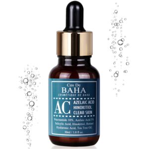 Cos De BAHA AC Azelaic Acid Hinokitiol Clear Skin Serum-30ml